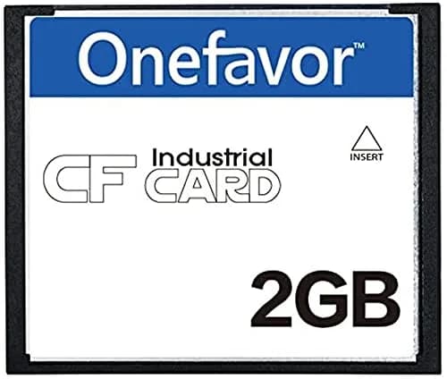 onefavor Compact Flash CF Card 2GB (64mm x 42.8mm x 3.3mm) | For CNC Machines & Old Laptops thumbnail 3