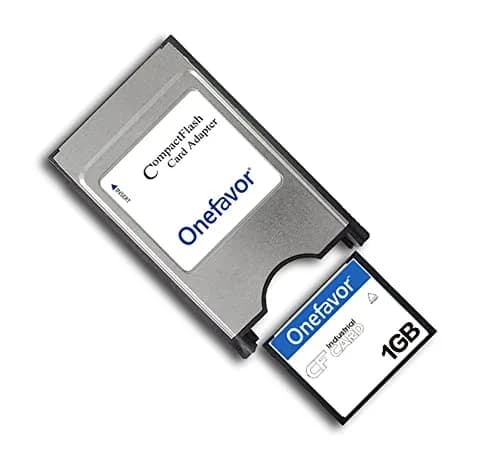 onefavor Compact Flash 1GB | Easy plug-and-play storage for CNC & PCMCIA devices thumbnail 1