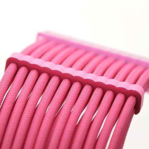 Sirlyr Pink PSU Cable Combs Set,24/8Pin,3.5mm | Bright, Heat-Resistant, Easy Install (70-120 chars) thumbnail 8