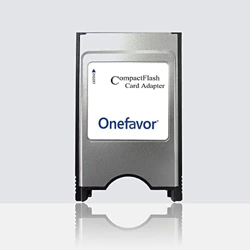 onefavor Compact Flash to PCMCIA ATA Adapter with 512MB CF Card | USB 2.0 Card Reader for Windows & Mac thumbnail 2