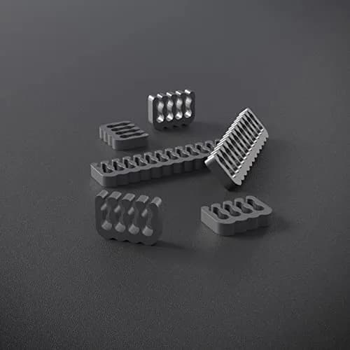 Sirlyr Metal Gray PSU Cable Comb Set 20P | Bright, Durable, Easy Install (70-120 chars) thumbnail 8