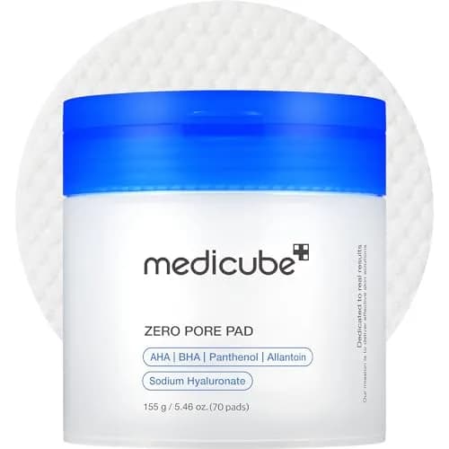 medicube Zero Pore Pad 2.0 Toner Pads for Exfoliation and Pore Care | 70 Count (Pack of 1) thumbnail 1