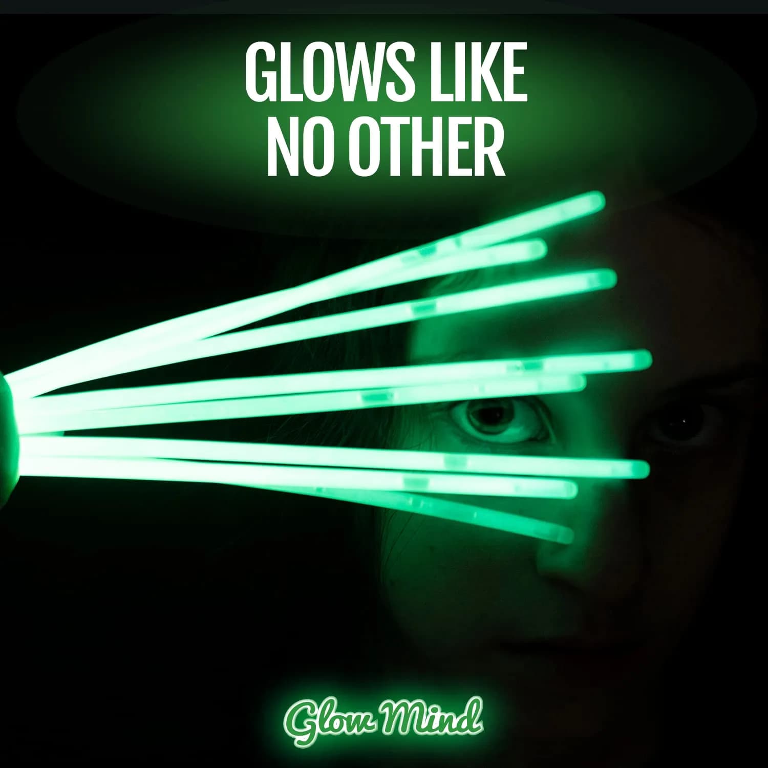 Glow Mind Ultra Bright Glow Sticks Bulk Pack (200 Count) with Bracelets & Necklaces | 6+ Hour Glow for Parties - view 2