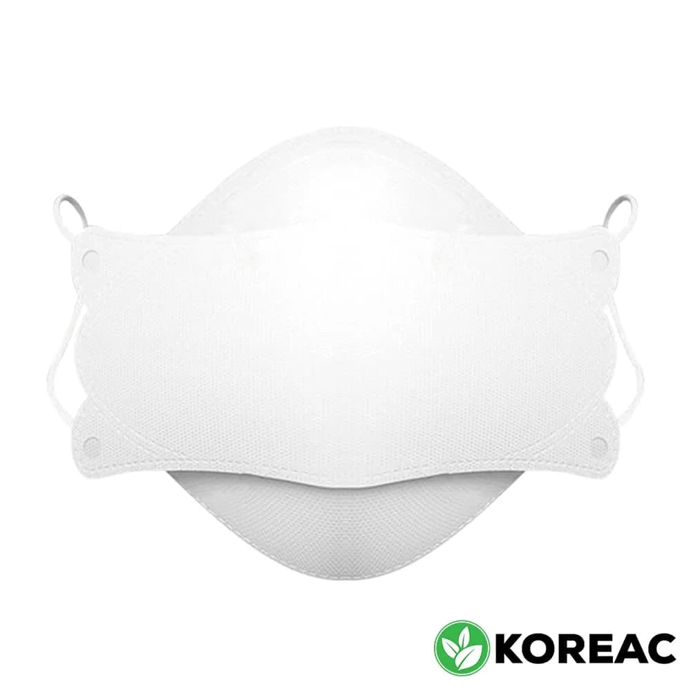 KOREAC Air Queen Nano Mask White 30 Count (Pack of 1) | Feather-Light Breathable Safety Mask - view 4