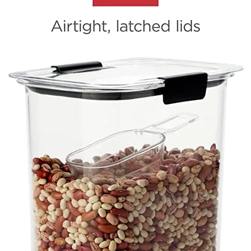 Rubbermaid Brilliance Airtight Food Storage Container 32oz | Shatterproof BPA-Free Dishwasher Safe thumbnail 3