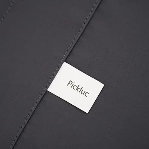 Pickluc 30"W x 24"L Grommet Tier Curtain Dark Grey | Blackout & Heat Insulation (70-120 chars) thumbnail 6