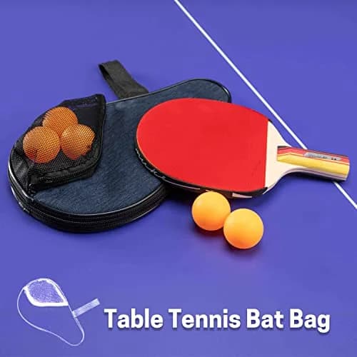VISEMAN Waterproof Table Tennis Racket Cover, Holds 2 Paddles & 5 Balls, Impact Buffer thumbnail 7