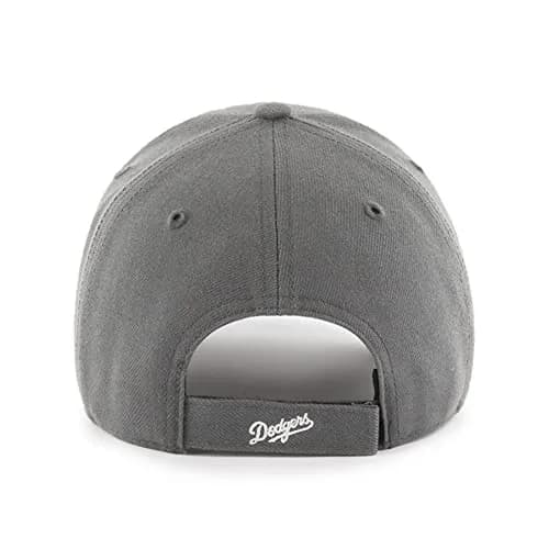 47 Los Angeles Dodgers MVP Hat Baseball Cap | Charcoal Grey Wool Blend Adult thumbnail 2