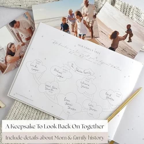 Bibi & Beau Complete Pregnancy Journal & Memory Book 21.59 cm x 27.94 cm | Weekly Pregnancy Scrapbook with Ultrasound Photo Slots thumbnail 9
