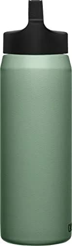 CamelBak Carry Cap Bottle - Vacuum Insulated Stainless Steel - Easy Carry, 25oz, Moss thumbnail 2