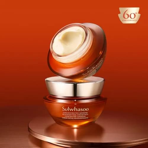 Sulwhasoo Concentrated Ginseng Rejuvenating Cream Rich | Anti-Aging Korean Face Moisturizer | Firming & Deep Hydration | Ginseng Peptide Retinol Cream for Dry Mature Skin, 1.69 fl. oz. thumbnail 5