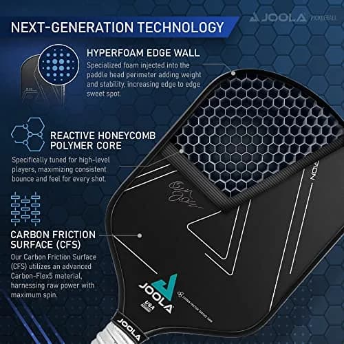 JOOLA Ben Johns Hyperion CFS 16mm Pickleball Paddle | USAPA Approved thumbnail 4