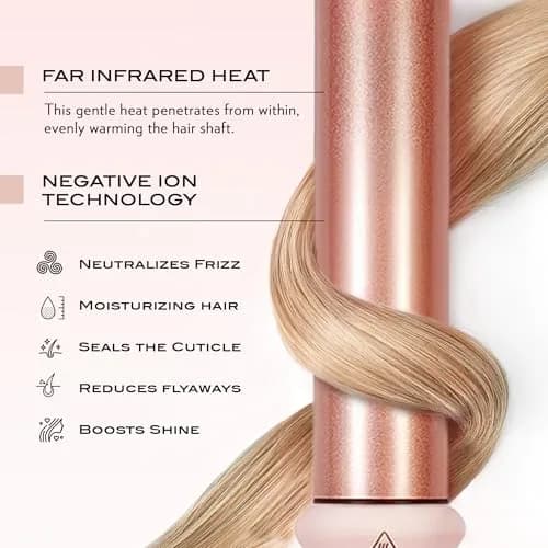 NuMe Classic Ceramic Curling Wand 3.18 cm (1.25 Inch) | Creates Beachy Waves & Loose Curls thumbnail 3