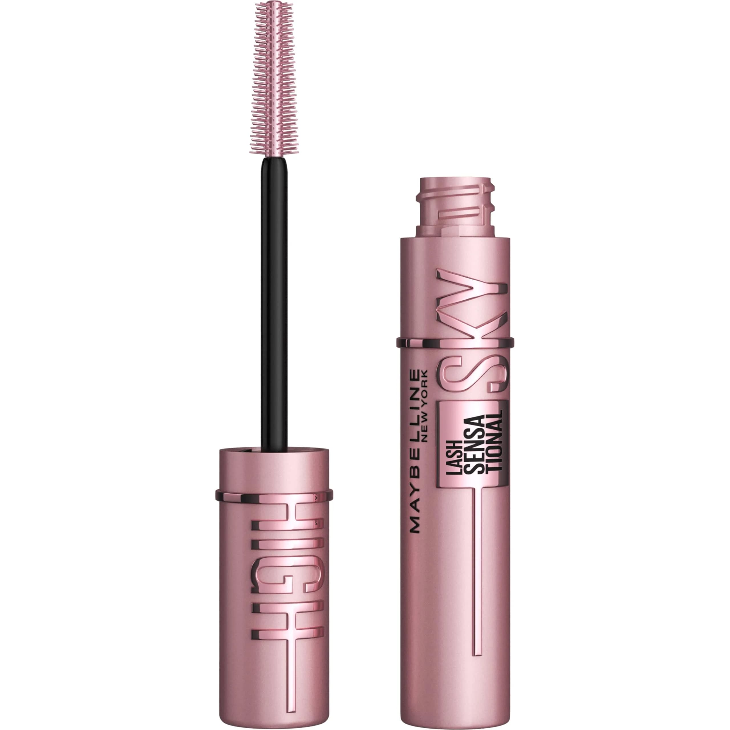 Maybelline Lash Sensational Sky High Washable Mascara Makeup, True Brown | Volumizing & Lengthening