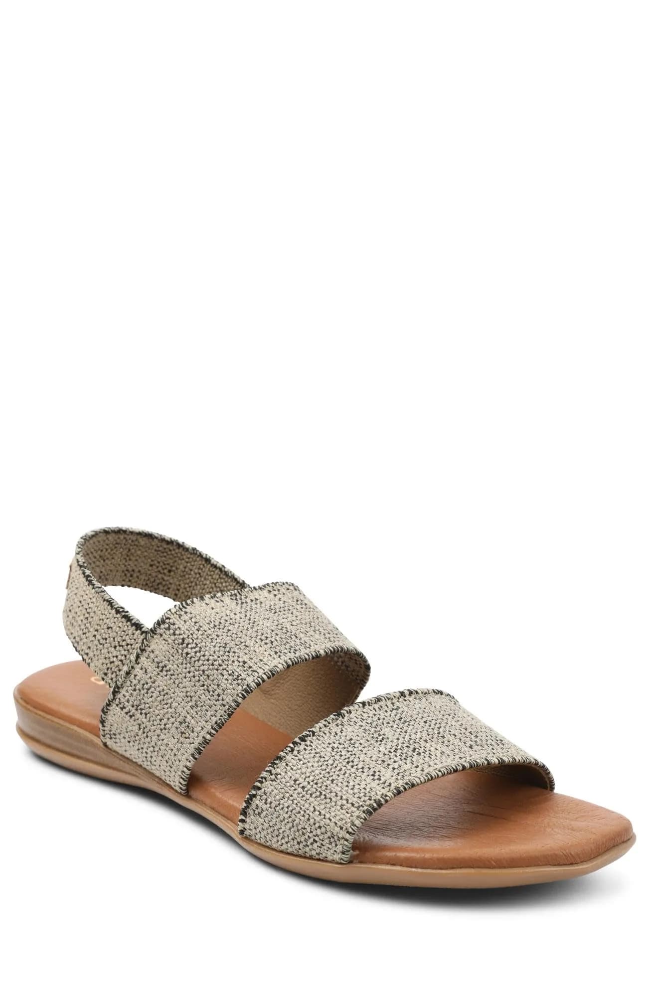 André Assous Nigella Flat, Black/Beige, 9 | All-Day Comfort & Style - main product image