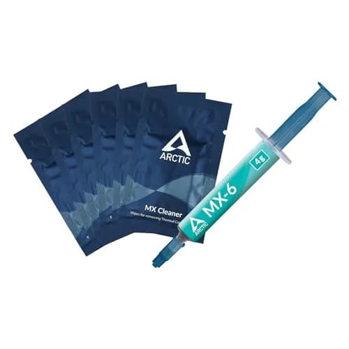ARCTIC MX-6 Thermal Paste 4g (incl. MX Cleaner) | High Thermal Conductivity, Non-Conductive thumbnail 1