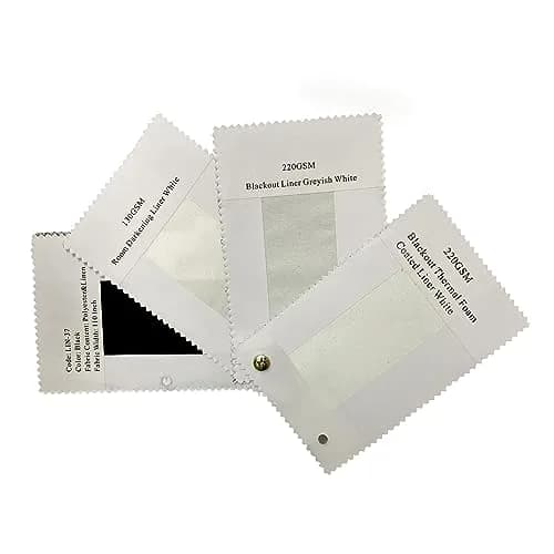 Fcosie Custom-Made Curtain Color Swatches - 38 Colors | Fabric Samples Book, Fabric Swatches thumbnail 6