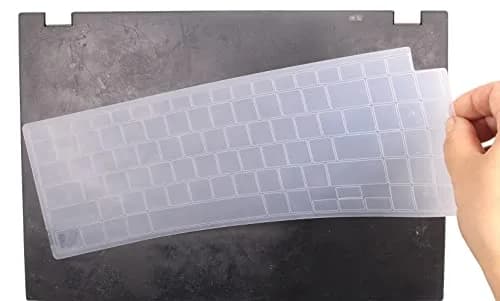 JuYuish Clear Silicone Keyboard Skin for Samsung Galaxy Book Pro/Pro 360 15.6" & 16" Laptops | US Layout thumbnail 3
