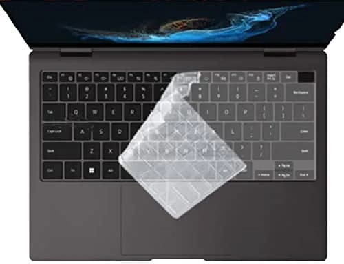 JuYuish Clear Keyboard Skin for Samsung Galaxy Book Pro 13.3" & 360 Series (1-Pack) thumbnail 1