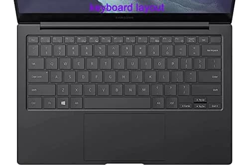 JuYuish Clear Keyboard Skin for Samsung Galaxy Book Pro 13.3" & 360 Series (1-Pack) thumbnail 2