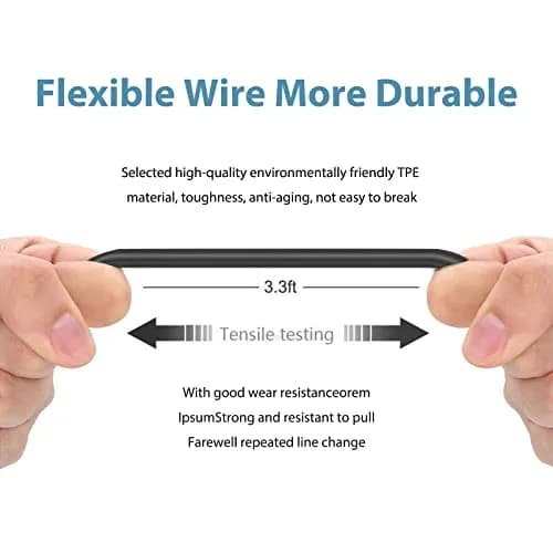 ycwwzzh USB-C Camera Cable 1m (3.3ft) | Nikon UC-E6/E16/E17/E23 Data Transfer & Charging thumbnail 6