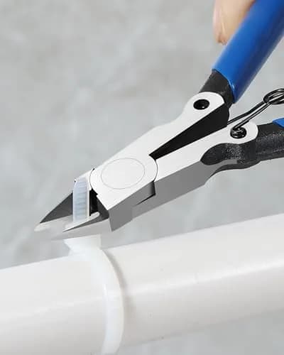 IGAN-330 Wire Flush Cutters 5''x2 | Ultra Sharp Precision CR-V Side Cutters for Electronics & Jewelry thumbnail 4
