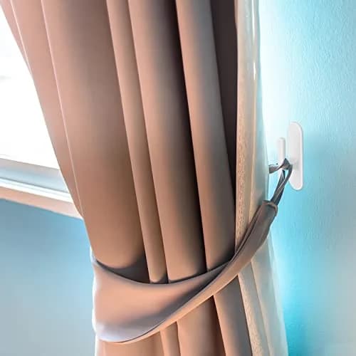 Grevosea White Window_Shade | Baby-Proofing Cord Holders for Home & Office thumbnail 6