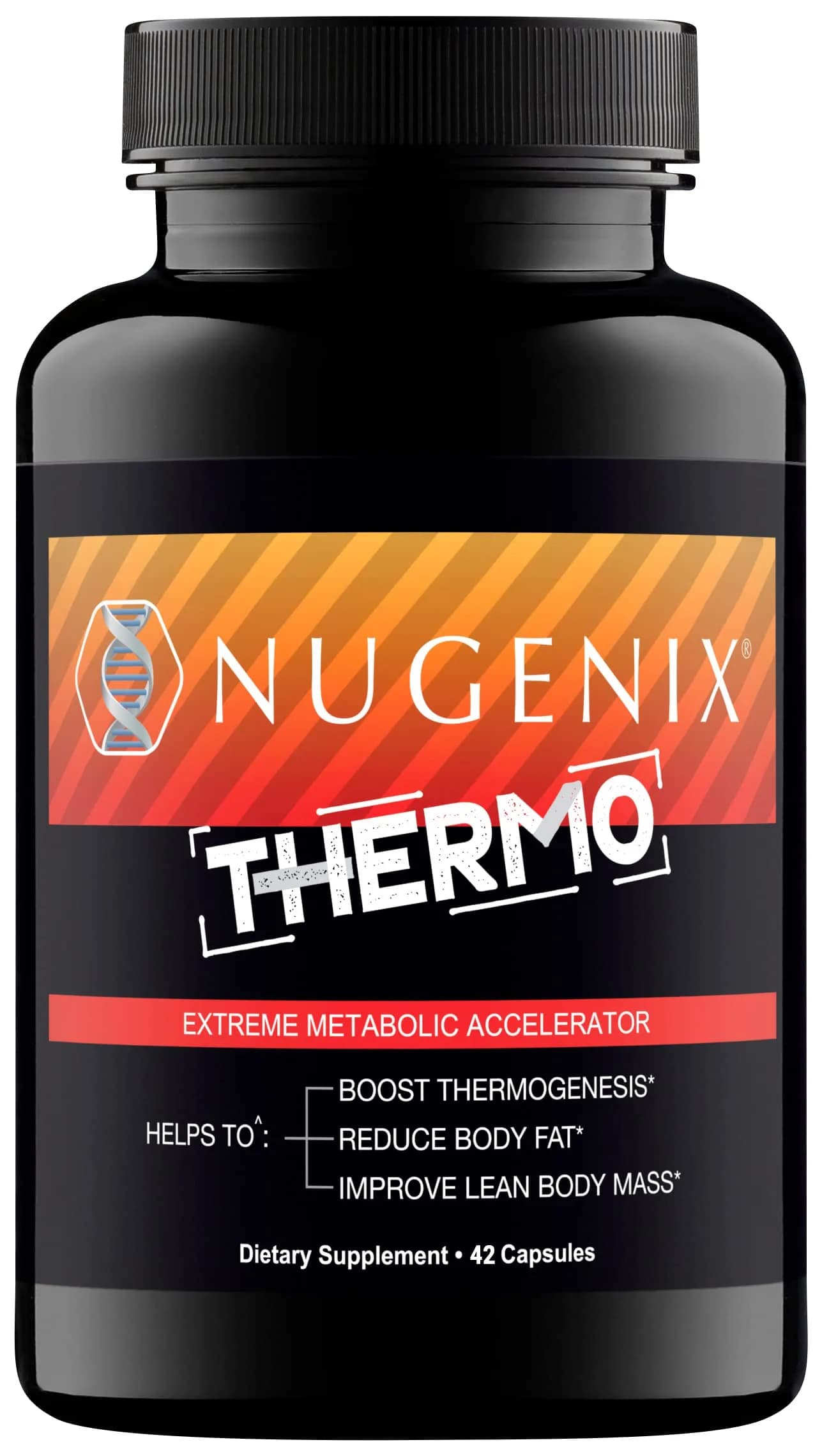 Nugenix Thermo - Thermogenic Fat Burner for Men, 42 Count | Supports Fat Loss & Metabolism — Capsule