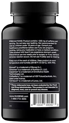 Nugenix Thermo - Thermogenic Fat Burner for Men, 42 Count | Supports Fat Loss & Metabolism thumbnail 5