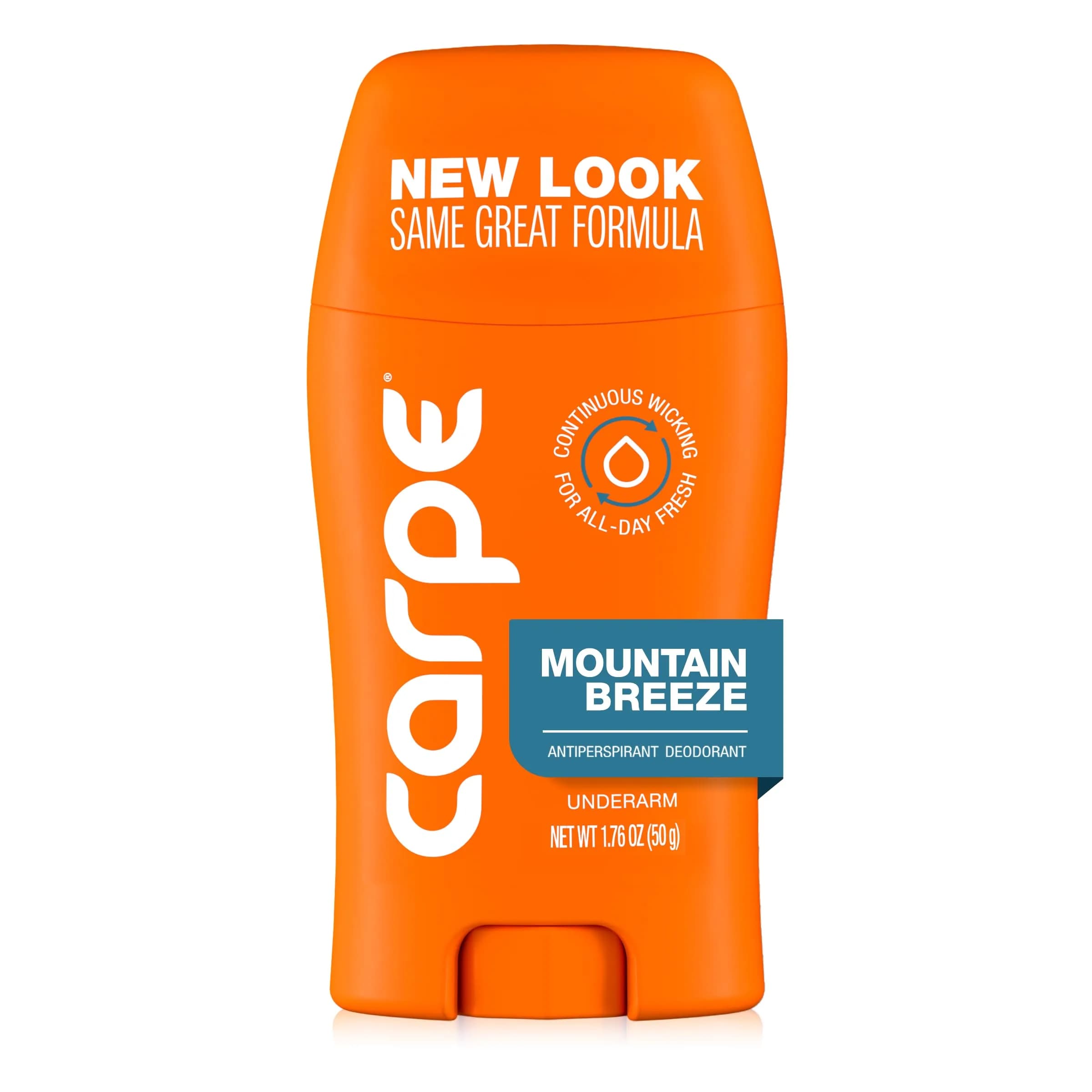 Carpe Antiperspirant Lotion Eucalyptus Scent 50ml (1.76 Fl Oz) | 100-Hour Sweat & Odor Protection — 1.76 Ounce