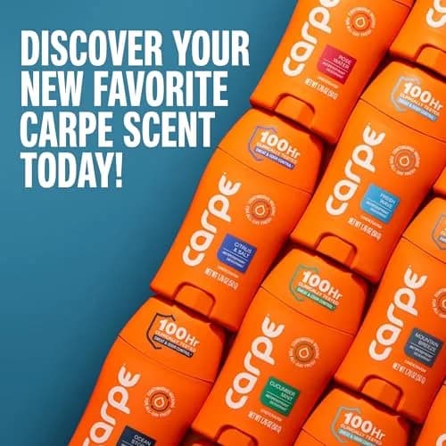 Carpe Antiperspirant Lotion Mountain Breeze Scent 50ml (1.69 Fl Oz) | 100-Hour Clinical Sweat Protection thumbnail 9