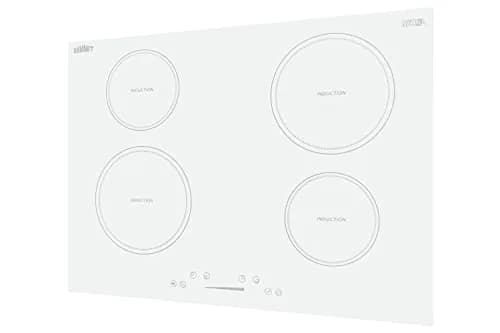 Summit 30" 4 Burner Induction Cooktop, White | Efficient Electromagnetic Heating for Safe, Fast Cooking thumbnail 5