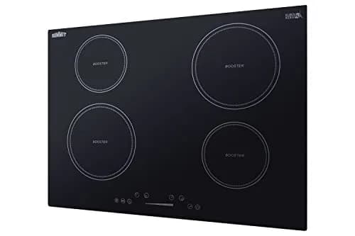 Summit 30" 4 Burner Induction Cooktop, White | Efficient Electromagnetic Heating for Safe, Fast Cooking thumbnail 8