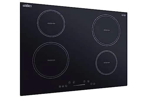 Summit 30" 4 Burner Induction Cooktop, White | Efficient Electromagnetic Heating for Safe, Fast Cooking thumbnail 9