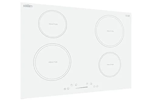 Summit 30" 4 Burner Induction Cooktop, White | Efficient Electromagnetic Heating for Safe, Fast Cooking thumbnail 3