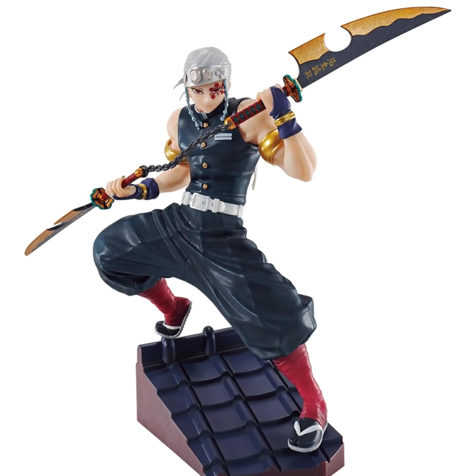 BANDAI Ichibansho Demon Slayer: Kimetsu no Yaiba Tengen Uzui Figure 15cm (5.9") | Authentic Collectible Statue