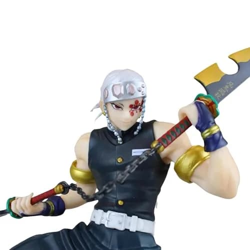 BANDAI Ichibansho Demon Slayer: Kimetsu no Yaiba Tengen Uzui Figure 15cm (5.9") | Authentic Collectible Statue thumbnail 5