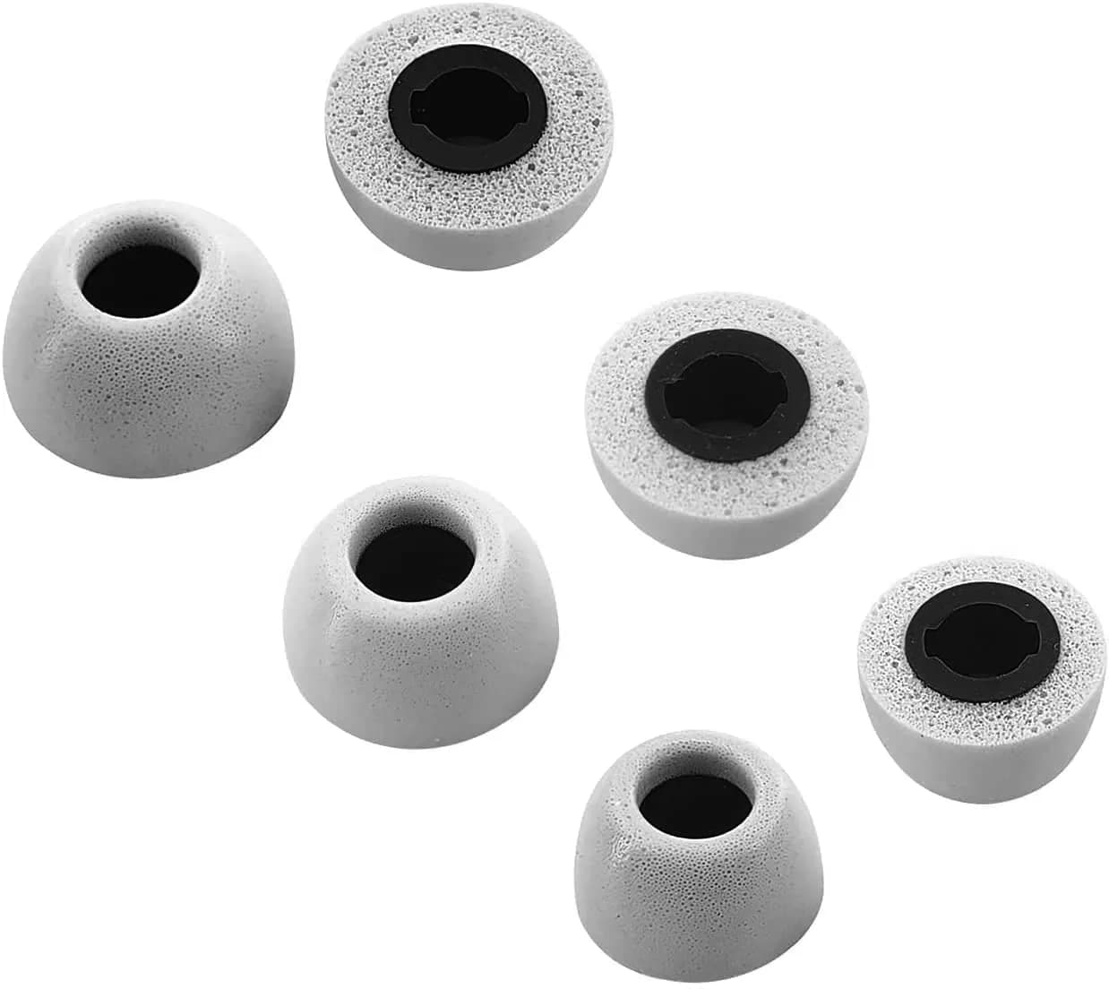 ALXCD Gray-Foam Eartips for Sony WF-1000XM4 Earbuds | S/M/L Sizes Included - main product image