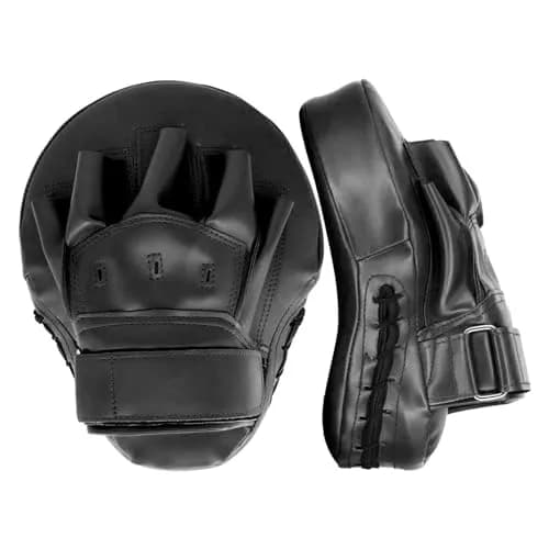 Valleycomfy Boxing Pads Curved Focus Mitts for Men Women | Leather, Shock-Absorbing Padding, Adjustable Fit thumbnail 1