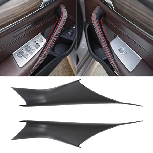 Jaronx BMW 5 Series G30 G31 F90 M5 Door Handle Covers 2017-2022 (2-Piece Set, Black) thumbnail 1