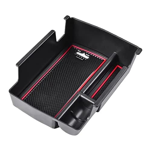 TACOBRO Red Center Console Organizer Tray for Jeep Compass 2022-2025 | Fits OEM Console thumbnail 7