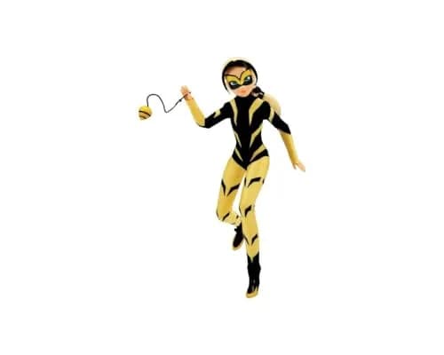 Bandai Miraculous Ladybug & Cat Noir Vesperia Doll 26cm | Articulated Zoe Superhero Figurine with Accessories thumbnail 1