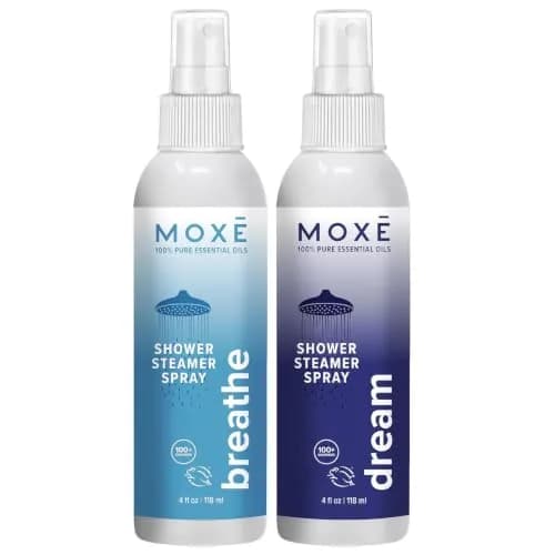 MOXE Breathe & Dream Shower Steamer 4oz | Congestion & Calm Relief, 2 Pack thumbnail 1