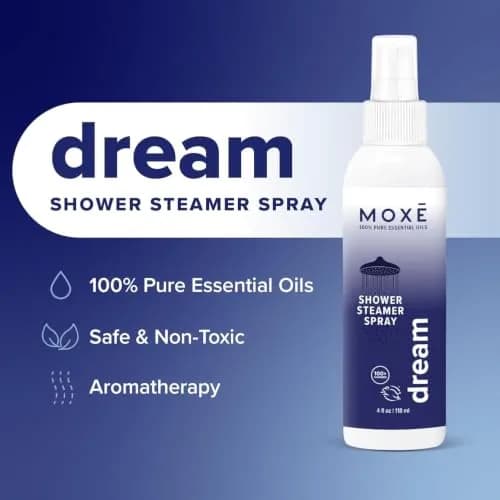 MOXE Breathe & Dream Shower Steamer 4oz | Congestion & Calm Relief, 2 Pack thumbnail 3