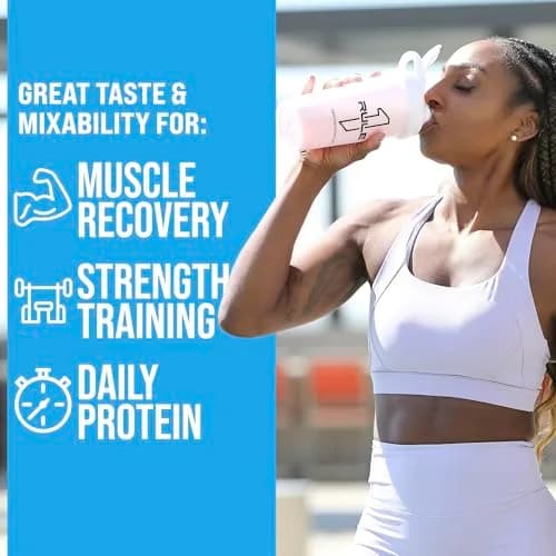 Rule 1 Proteins Whey Protein Powder Vanilla Ice Cream 2 Pound | 24g Protein, BCAAs, USA Made thumbnail 4