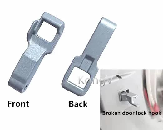KongV Washer Door Lock Strike for LG/Kenmore Washing Machine | Stainless Steel, Silver, 1.87x0.4x0.4in thumbnail 7