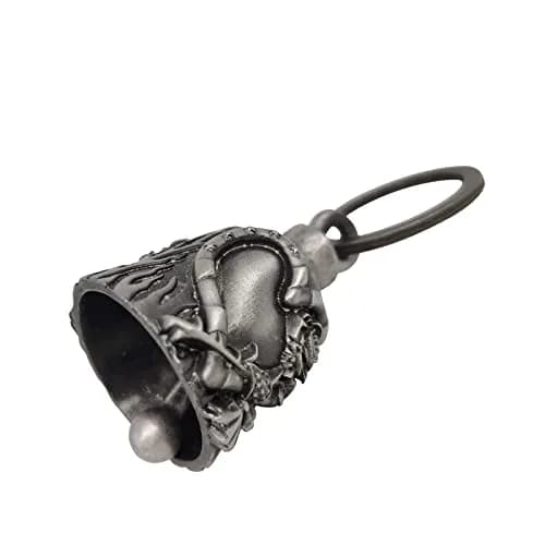 Dream Apparel Guardian Angel Motorcycle Bell | Zinc Alloy, 2.9cm (1.18") Diameter thumbnail 4