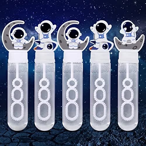 Winrayk Astronaut Bubble Wands 24-Pack (35ml Each) | ASTM-Tested Non-Toxic Space Party Favors thumbnail 1
