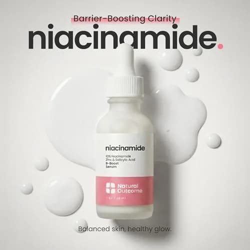 natural outcome Niacinamide Serum for Face 1 Fl Oz | Acne & Pore Reduction, Skin Balance thumbnail 2