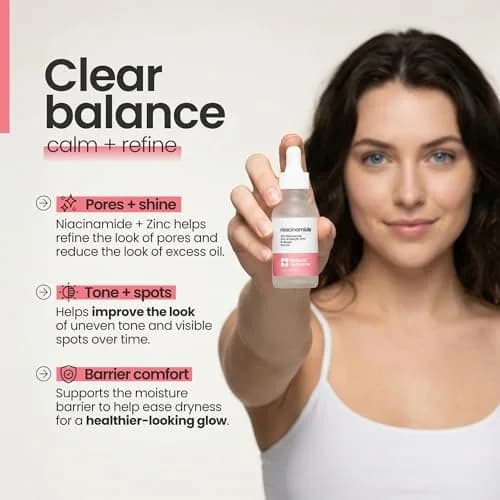 natural outcome Niacinamide Serum for Face 1 Fl Oz | Acne & Pore Reduction, Skin Balance thumbnail 3